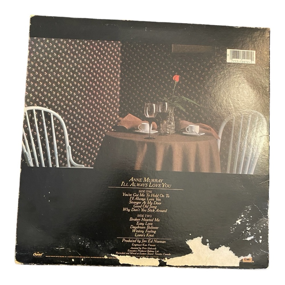 Anne Murray I Will Always Love You Album 1978 Vintage condition - Picture 2 of 6